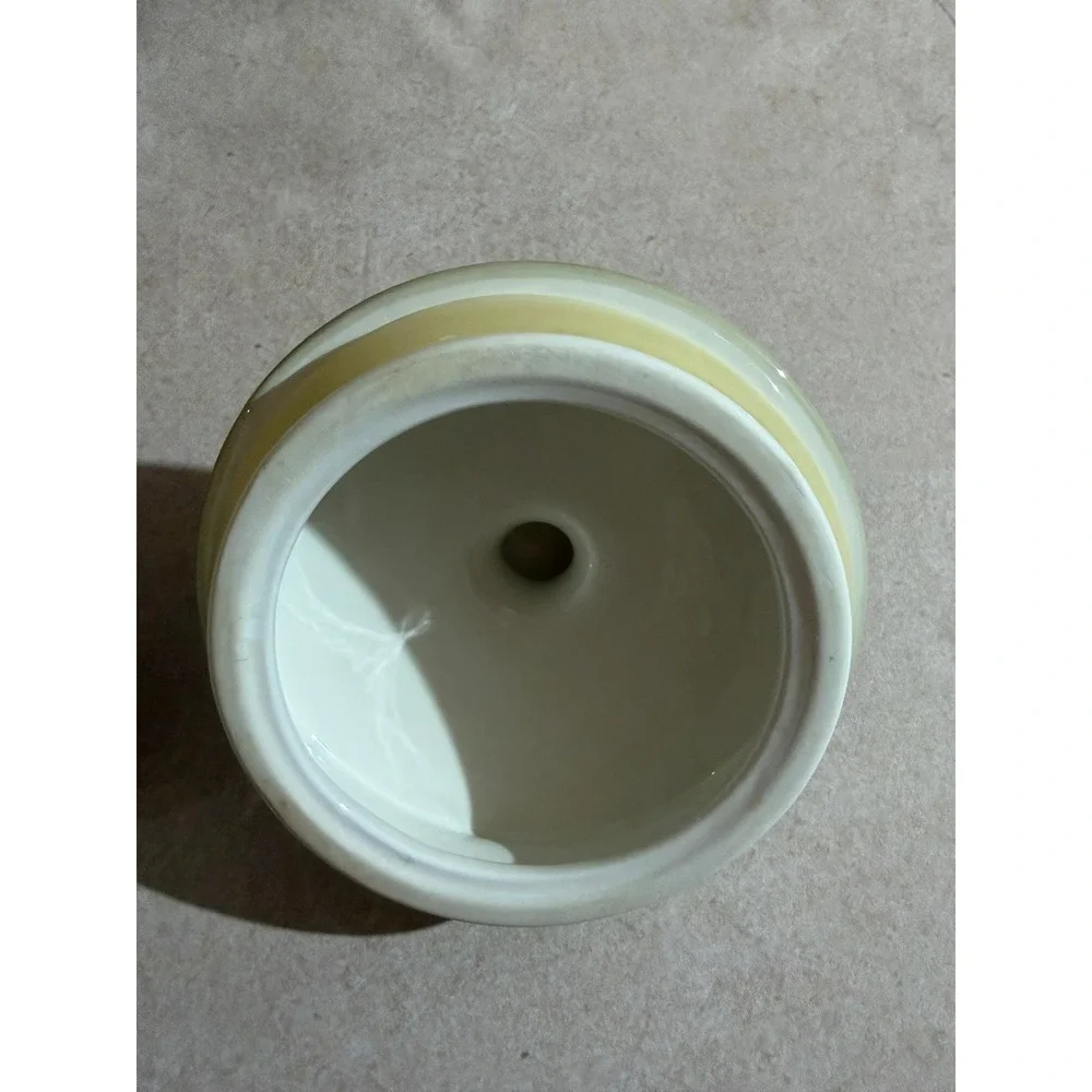 Certified International La Toscana Gladding Ceramic Fruit Floral‎ Canister w Lid